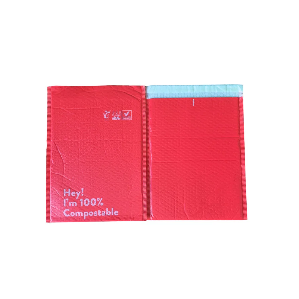 Red Biodegradable Bubble Bags Supplier - OZ Bio Pack